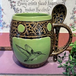 Always Azul Pottery mug